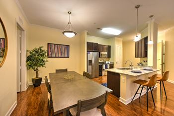 Kitchen and dining room